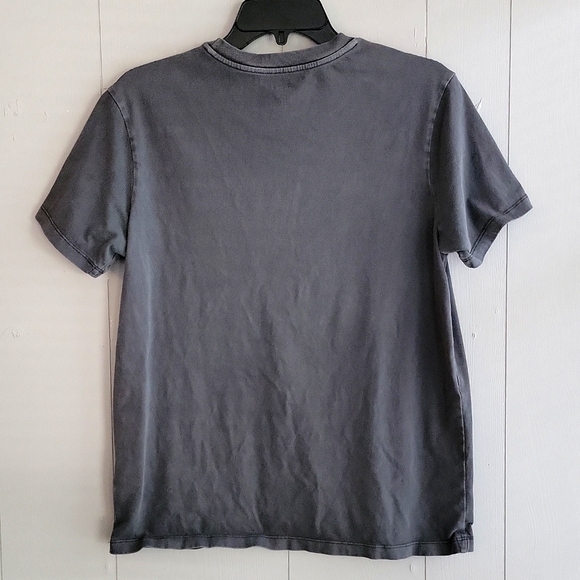 Vans Skeleton Beach Gray Graphic Tee Shirt Small - Picture 2 of 3